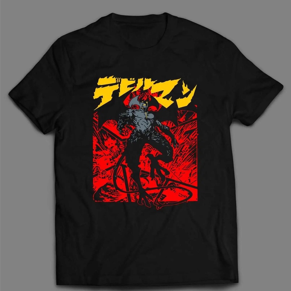 SATAN SOUL ANIME DEMON GRAPHIC TEE